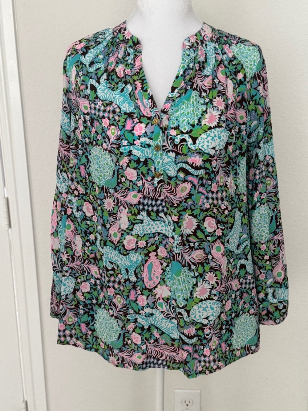 Lilly Pulitzer Elsa royal zoo size xs